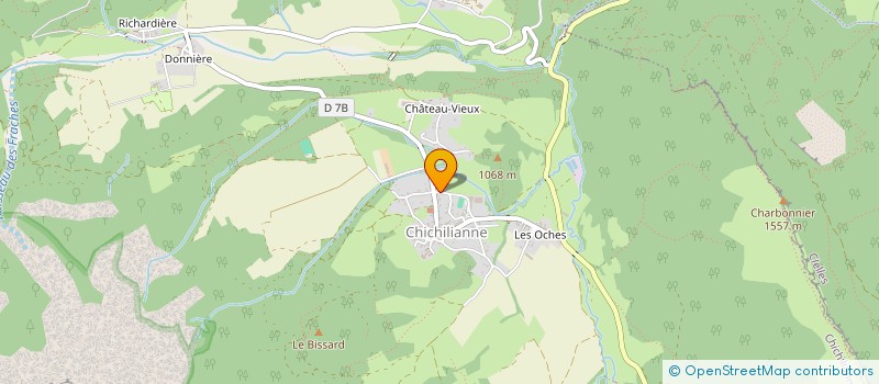 localisation de l'entreprise SOU DES ECOLES DE CHICHILIANNE  CHICHILIANNE