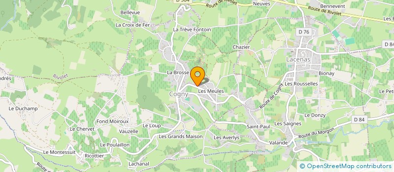 localisation de l'entreprise SOU DES ECOLES DE JARNIOUX à PORTE-DES-PIERRES-DOREES