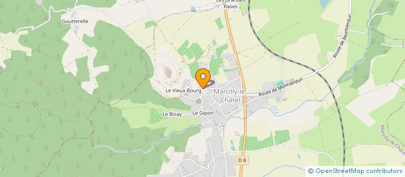 localisation de l'entreprise SOU DES ECOLES DE MARCILLY LE CHATEL à MARCILLY-LE-CHATEL
