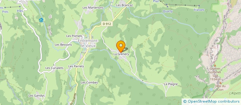 localisation de l'entreprise SOU DES ECOLES DE SAINT PIERRE D'ENTREMONT  SAINT-PIERRE-D ENTREMONT