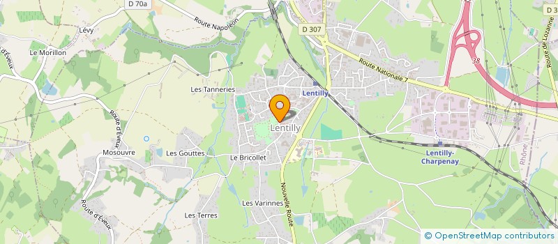 localisation de l'entreprise SOU DES ECOLES DE ST PIERRE LA PALUD  SAINT-PIERRE-LA-PALUD