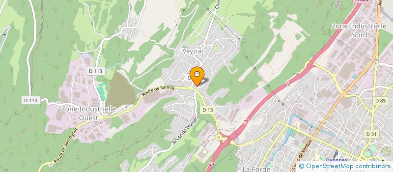 localisation de l'entreprise SOU DES ECOLES DE VEYZIAT à OYONNAX