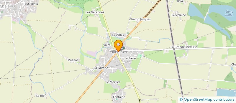 localisation de l'entreprise SOU DES ECOLES LAIQUES  VILLENEUVE