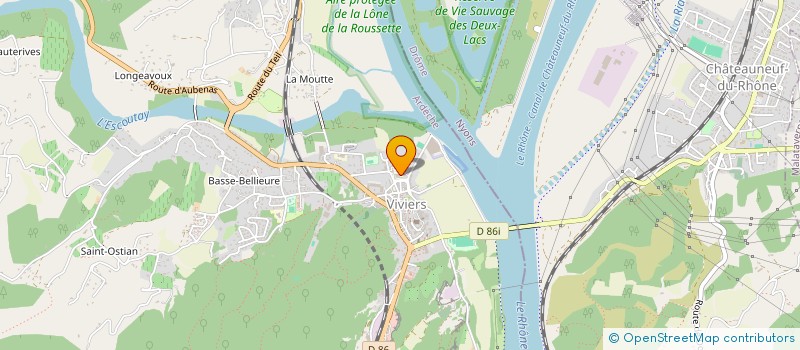 localisation de l'entreprise SOU DES ECOLES LAIQUES à VIVIERS