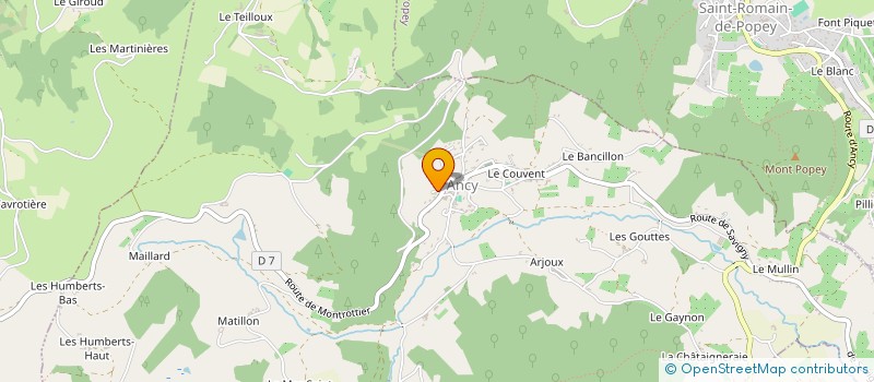 localisation de l'entreprise SOU DES ECOLES LAIQUES  VINDRY-SUR-TURDINE