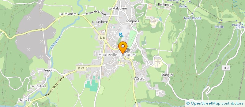 localisation de l'entreprise SOU DES ECOLES LAIQUES D'HAUTEVILLE-LOMPNES à PLATEAU D'HAUTEVILLE