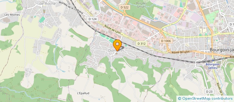 localisation de l'entreprise SOU DES ECOLES LAIQUES DE DOMARIN  DOMARIN