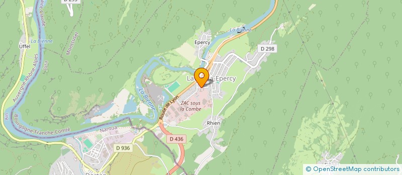 localisation de l'entreprise SOU DES ECOLES LAIQUES DE LAVANCIA-EPERCY à LAVANCIA-EPERCY