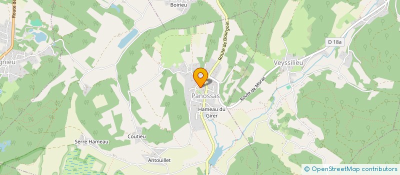 localisation de l'entreprise SOU DES ECOLES LAIQUES DE PANOSSAS ET VEYSSILIEU  PANOSSAS