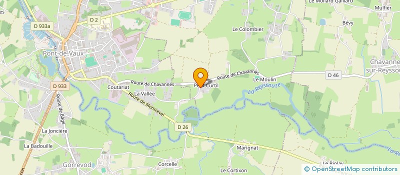 localisation de l'entreprise SOU DES ECOLES LAIQUES DE SAINT-BENIGNE ET ARBIGNY à SAINT-BENIGNE
