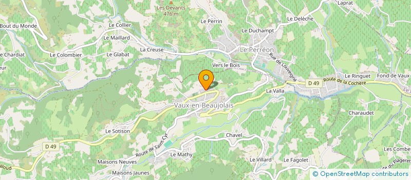 localisation de l'entreprise SOU DES ECOLES LAIQUES DE SAINT ETIENNE LA VARENNE à SAINT-ETIENNE-LA-VARENNE