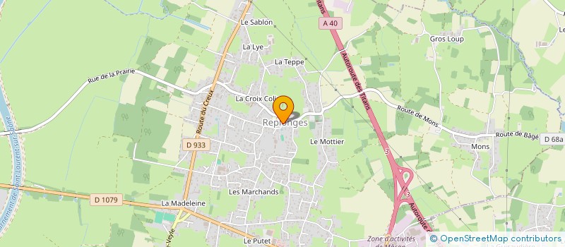 localisation de l'entreprise SOU,DES ECOLES LAIQUES ET EDUCATION PERMANENTE DE REPLONGES à REPLONGES