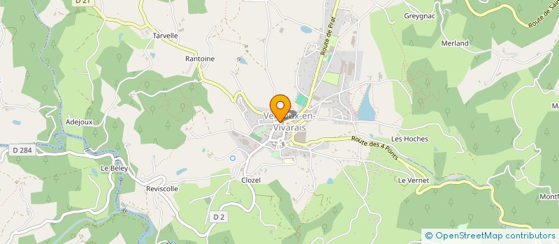 localisation de l'entreprise SOU DES ECOLES LAIQUES SECTION CANTINE à CHALENCON