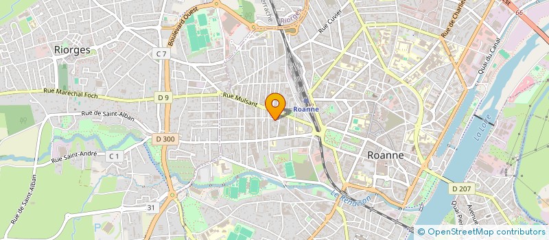 localisation de l'entreprise SOU DES ECOLES MULSANT à ROANNE