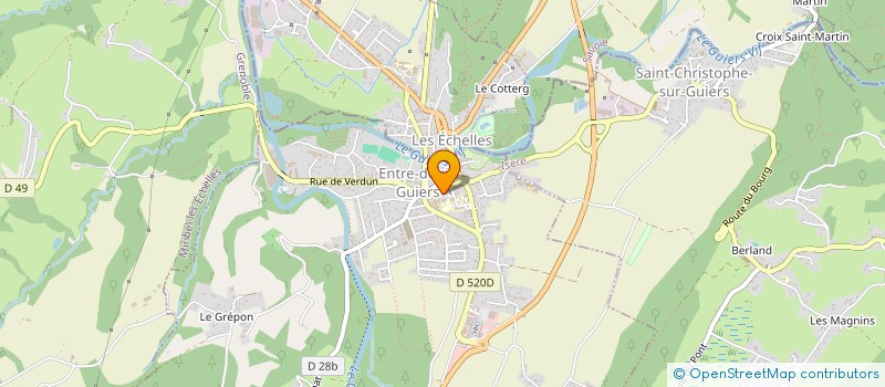 localisation de l'entreprise SOU DES ECOLES PUBLIQUES D'ENTRE-DEUX-GUIERS à ENTRE-DEUX-GUIERS