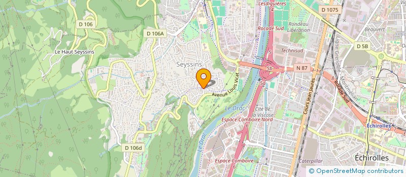 localisation de l'entreprise SOU DES ECOLES PUBLIQUES DE SEYSSINS à SEYSSINS