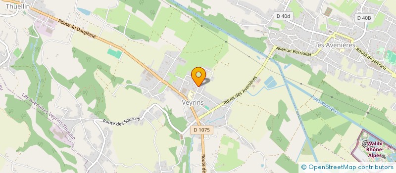 localisation de l'entreprise SOU DES ECOLES PUBLIQUES DE VEYRINS THUELLIN  LES AVENIERES VEYRINS-THUELLIN