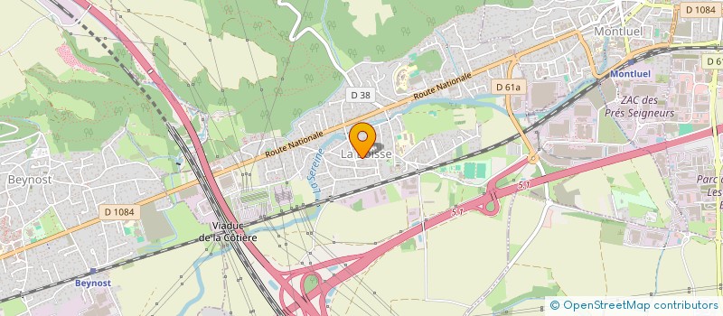 localisation de l'entreprise SOU ECOLES LAIQUES STE CROIX à SAINTE-CROIX