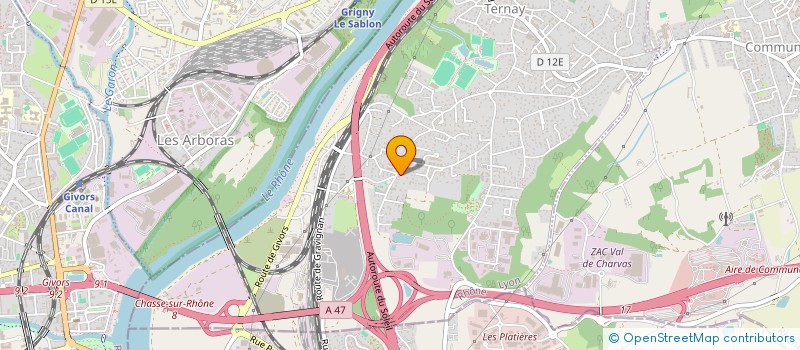 localisation de l'entreprise SOU ECOLES LAIQUES TERNAY FLEVIEU  TERNAY