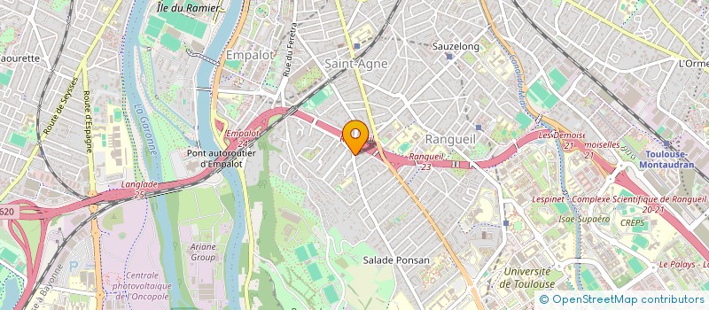 localisation de l'entreprise SOU-LONG MAHJONG  TOULOUSE