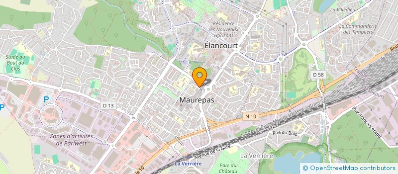 localisation de l'entreprise SOUAD  MAUREPAS