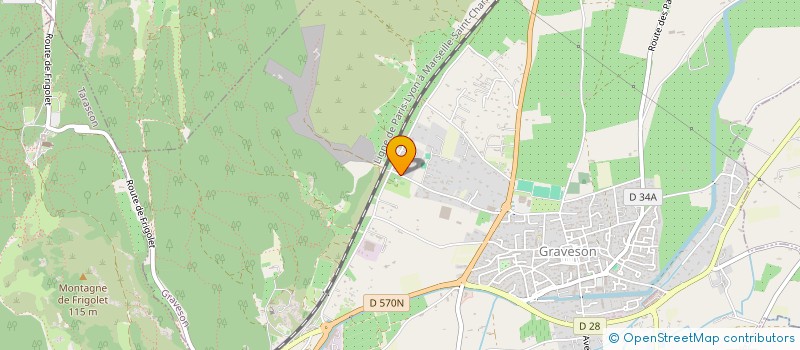 localisation de l'entreprise SOUALAH TERRASSEMENT  GRAVESON