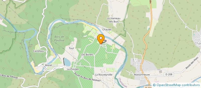 localisation de l'entreprise SOUALIGA à BOUILLARGUES