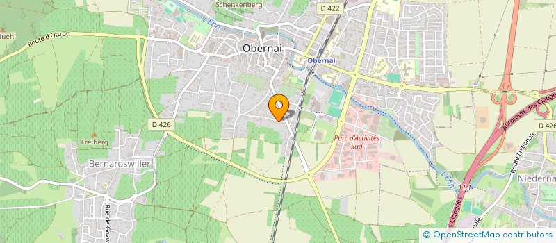 localisation de l'entreprise SOUALIGA PETS  OBERNAI