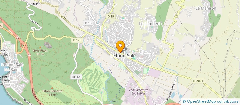 localisation de l'entreprise SOUBACA à L'ETANG-SALE