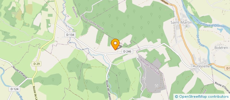 localisation de l'entreprise SOUBIEILLE VINCENT EURL à DOMEZAIN-BERRAUTE