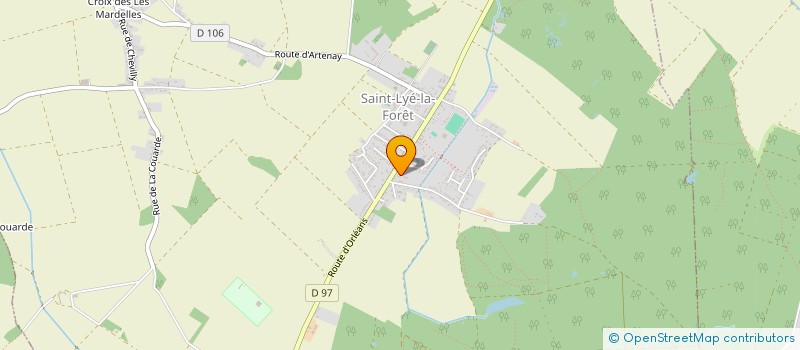 localisation de l'entreprise SOUBIEUX JACQUES ET FILS à SAINT-LYE-LA-FORET