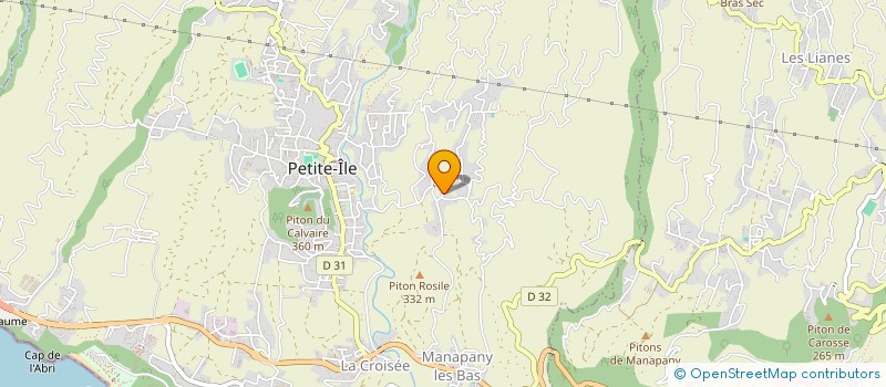 localisation de l'entreprise SOUBIK HOAREAU  PETITE-ILE