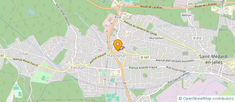 localisation de l'entreprise SOUBIROUS  SAINT-MEDARD-EN-JALLES