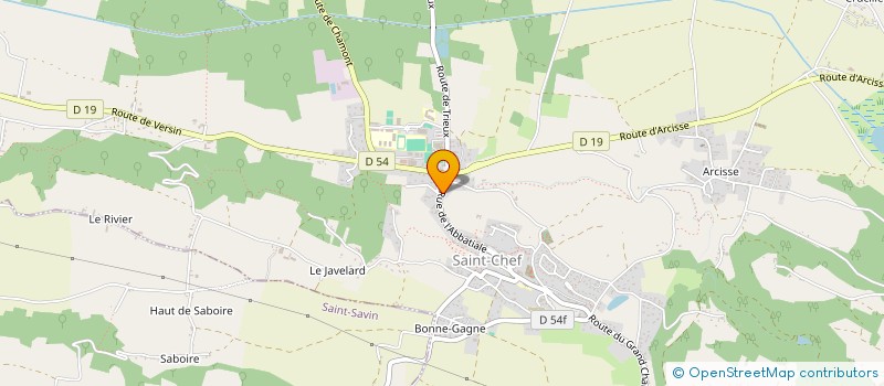 localisation de l'entreprise SOUBY 84  SAINT-CHEF