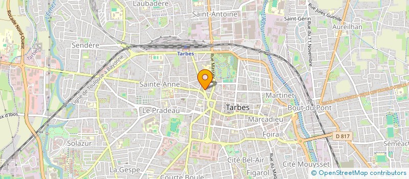 localisation de l'entreprise SOUCA 2  TARBES