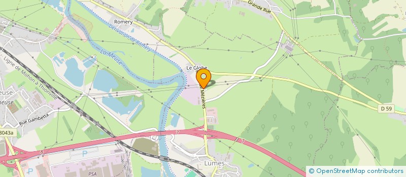 localisation de l'entreprise SOUCHA  LUMES