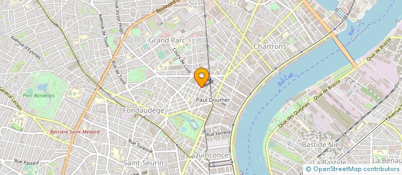 localisation de l'entreprise SOUCHON LOCATION à BORDEAUX