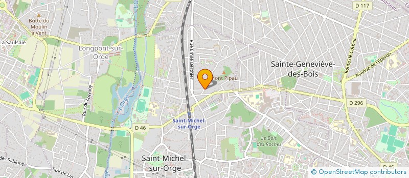 localisation de l'entreprise SOUCLAMA  SAINT-MICHEL-SUR-ORGE