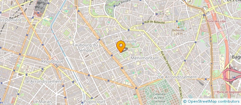 localisation de l'entreprise SOUCOUPE  PARIS