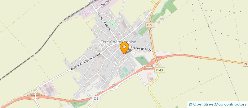 localisation de l'entreprise SOUD'ALU  CONNANTRE