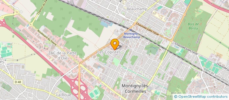 localisation de l'entreprise SOUDAGE UNIVERSAL FRANCE à HERBLAY-SUR-SEINE