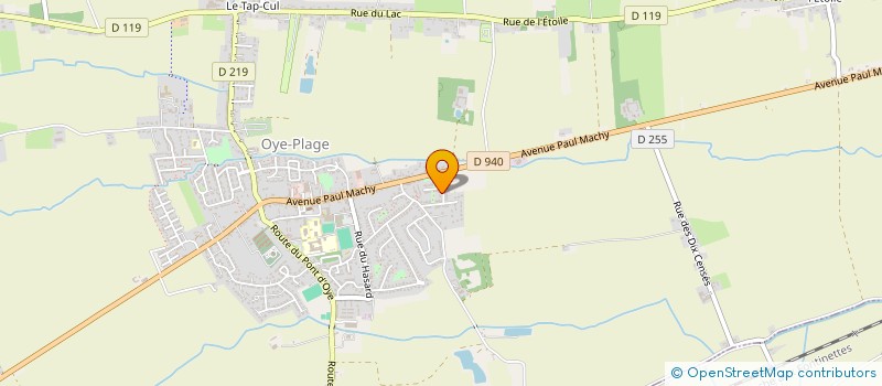 localisation de l'entreprise SOUDAIN IMMO  OYE-PLAGE