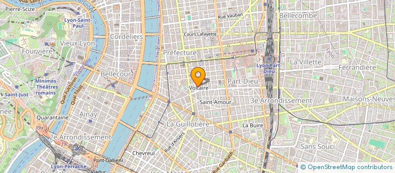 localisation de l'entreprise SOUDAN ABOUT  LYON