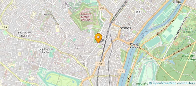 localisation de l'entreprise SOUDAZ à SURESNES