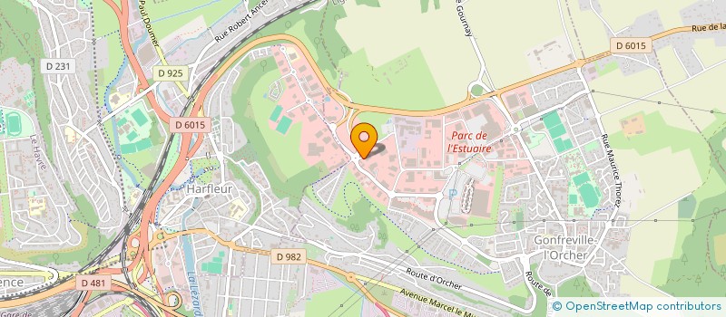 localisation de l'entreprise SOUDBAT à GONFREVILLE-L'ORCHER