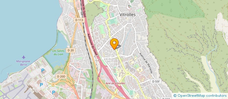 localisation de l'entreprise SOUDCONCEPT à VITROLLES