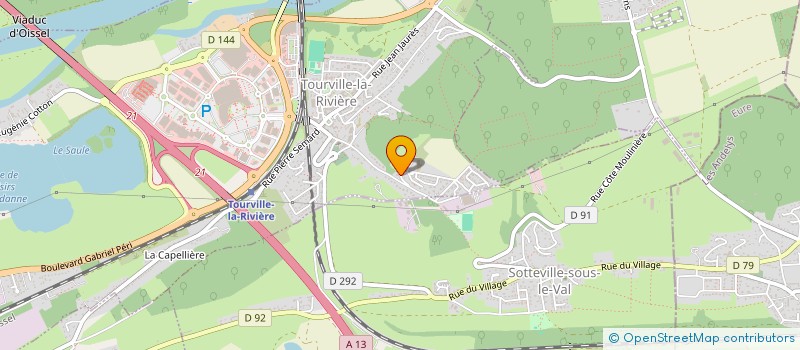 localisation de l'entreprise SOUDE CIE  TOURVILLE-LA-RIVIERE