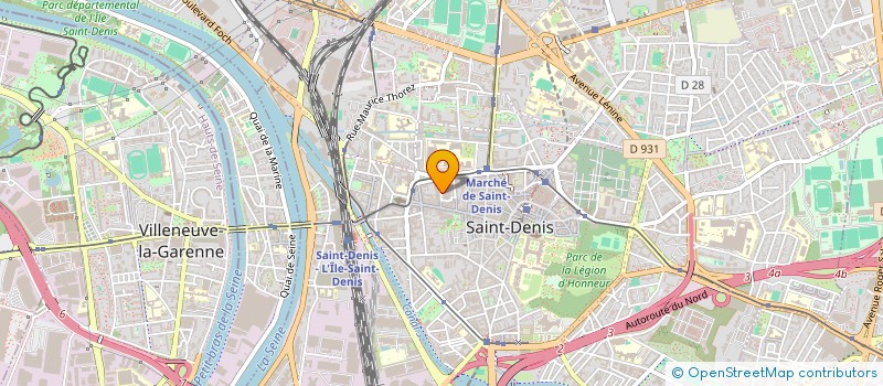 localisation de l'entreprise SOUDE RAIL à SAINT-DENIS