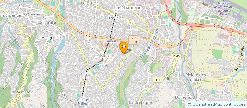 localisation de l'entreprise SOUDELINE à SAINT-DENIS
