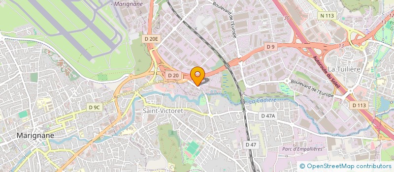 localisation de l'entreprise SOUDEXPRESS à VITROLLES